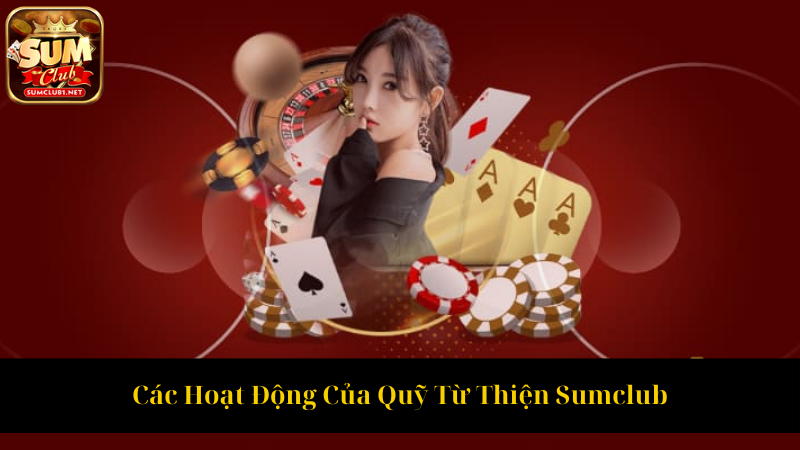 Các Hoạt Động Của Quỹ Từ Thiện Sumclub