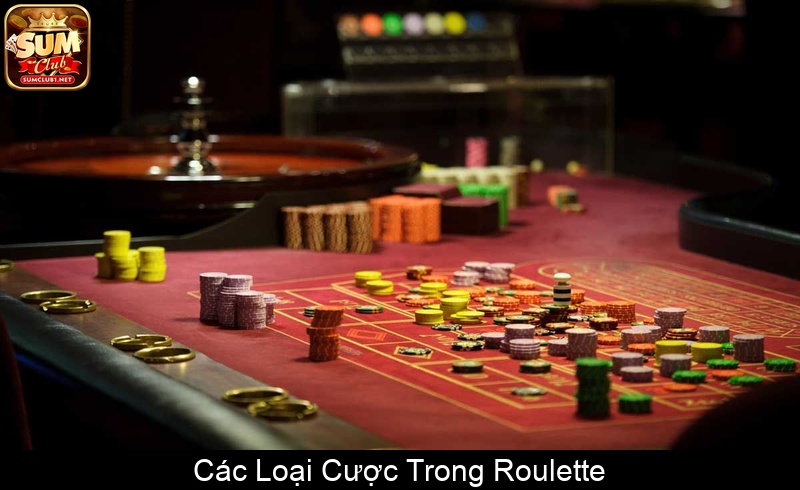 Các Loại Cược Trong Roulette