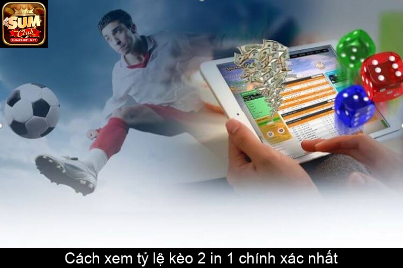 Cách xem tỷ lệ kèo 2 in 1 chính xác nhất