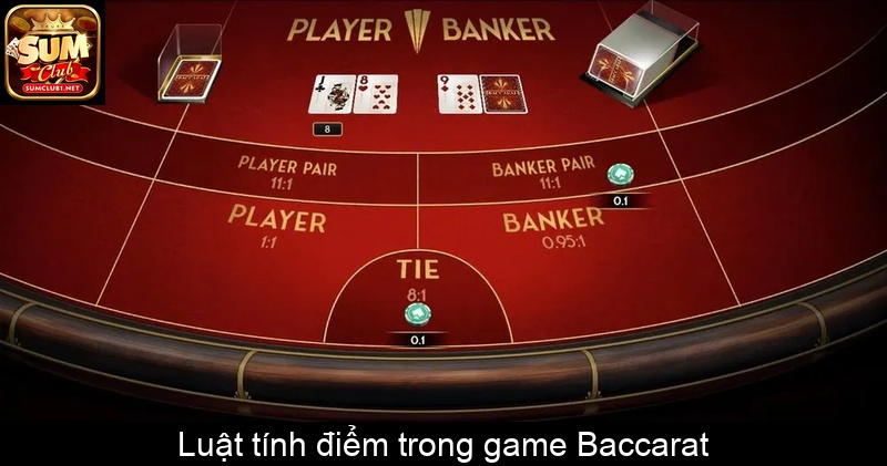 Luật tính điểm trong game Baccarat