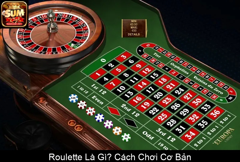 Roulette Là Gì Cách Chơi Cơ Bản
